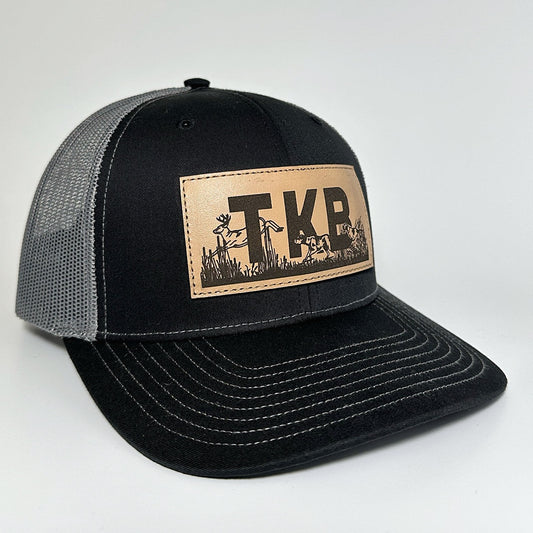 TKB Patch Hat - Black/Charcoal